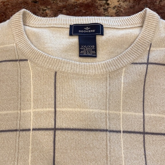 Dockers Mens XXL Crewneck Pullover Sweater NWOT - Picture 3 of 12